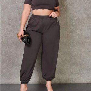 SHEIN Dark Gray Pantsuit